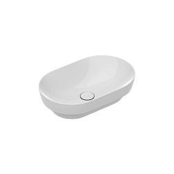 Полувстраиваемая раковина Sfera 55х35х14 см, санфарфор, Catalano 0524550001 Catalano