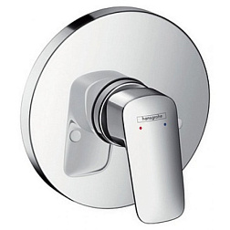 Встраиваемый в стену смеситель без излива Logis 1 функция, Hansgrohe 71606000S Hansgrohe