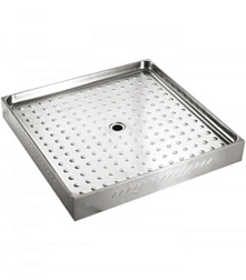 Поддон 86х86х30 см, стальной, квадратный, Nofer 13055.2.S Nofer
