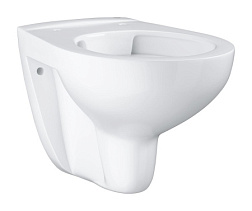 Подвесной унитаз Bau Ceramic 36,8х53,1 см, безободковый, без сиденья, Grohe 39427000 Grohe