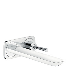 Лицевая часть встраиваемого смесителя PuraVida 1 функция, белый цвет, Hansgrohe 15085400 Hansgrohe