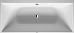 Ванна из материала DuraSolid DuraSquare 180х80 см, с панелью, угол слева, Duravit 700427000000000 Duravit
