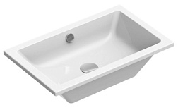 Встраиваемая сверху раковина Kube-x 60х37 см, санфаянс, GSI 895311 GSI