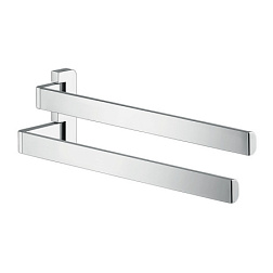 Рожковый полотенцедержатель Universal Accessories 40,9 см, двойной, хром, поворотный, Axor 42821000 Axor