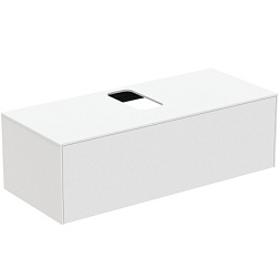 Модуль под раковину Conca 120х50,5х37 см, белый матовый, система push-to-open, Ideal Standard T3931Y1 Ideal Standard