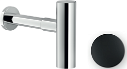 Сифон для раковины Accessories черный, латунный, бутылочный, Nobili AV00107/10BM Nobili