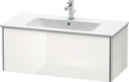 Модуль под раковину XSquare 101х47,8х40 см, белый глянцевый, система push-to-open, Duravit XS407302222 Duravit