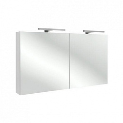 Зеркало 120х65 см, белый блестящий, с подсветкой, Jacob Delafon EB798RU-G1C Jacob Delafon