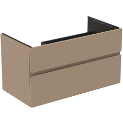 Модуль под раковину Finesse 100х50,5х55 см, левосторонний, серо-бежевый матовый, Ideal Standard E3445UP Ideal Standard