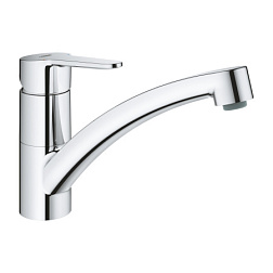 Смеситель для кухни BauEco поворотный излив, Grohe 31680000 Grohe