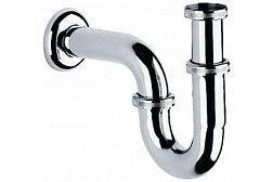 Сифон для раковины латунный, трубный, Grohe 28947000 Grohe