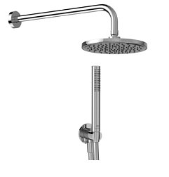 Гарнитур с верхним душем IdealRain BD389AA 1 режим ручной лейки, 20 см, round, Ideal Standard BD389AA Ideal Standard