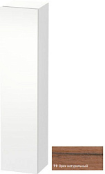 Шкаф-колонна DuraStyle 40х36х180 см, корпус-белый матовый, фронт-орех натуральный, правый, подвесной монтаж, Duravit DS1229R7918 Duravit