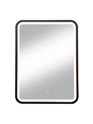 Зеркало Enjoy Black Led 60х80 см, 25Вт, чёрное, с подсветкой, Continent ЗЛП1100 Continent