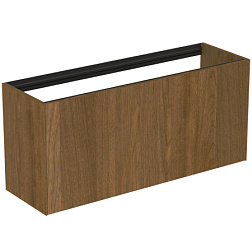 Модуль под раковину Conca 120х37,3х54 см, 1 ящик, темный орех, система push-to-open, Ideal Standard T3939Y5 Ideal Standard