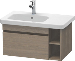 Модуль под раковину DuraStyle 73х44,8х39,8 см, для чаши слева, дуб терра, Duravit DS639403535 Duravit