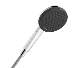 Душевая лейка Alive d 125мм, 3 режима ручной лейки, без шланга, Hansgrohe 24500000 Hansgrohe