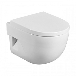 Подвесной унитаз Meridian 36х48 см, compact, с сиденьем, Roca 7346248000+ZRU9307606 Roca