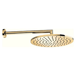 Лейка верхнего душа Cosmo 28 см, round, золото, с держателем, Bossini H70596I.021 Bossini