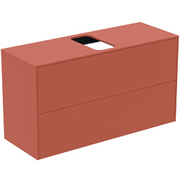 Модуль под раковину Conca 100х37,3х55 см, 2 ящика, матовый закат, система push-to-open, Ideal Standard T3948Y3 Ideal Standard