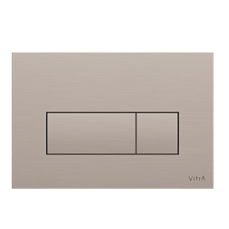 Клавиша смыва Root Square брашированный, пластик, механическая, никель, Vitra 740-2395 Vitra