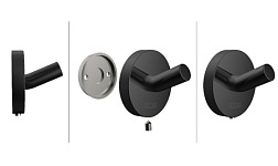 Крючок Round цвет черный, Emco 4375 133 00 Emco
