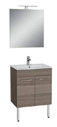 Комплект мебели для ванной Mia 60 см, цвет кордоба, с дверцами, подвесной монтаж, Vitra 75069 Vitra