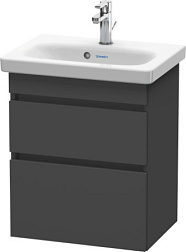 Модуль под раковину DuraStyle 50х36,8х61 см, компакт, графит матовый, Duravit DS640304949 Duravit