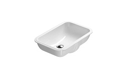 Встраиваемая снизу раковина Sottopiano 55х38 см, санфарфор, Catalano 0727550001 Catalano