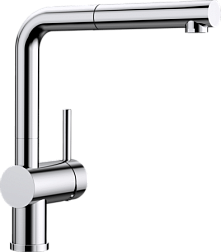 Смеситель для кухни с выдвижной лейкой Linus s, Blanco 512402 Blanco