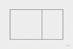 Клавиша смыва TECEnow пластик, механическая, белая, TECE 9240400 TECE