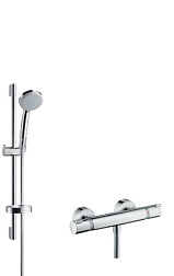 Душевой гарнитур Croma 4 режима, round, для встр. смесителя, Hansgrohe 27034000 Hansgrohe
