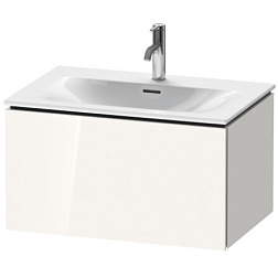 Модуль под раковину L-Cube 72х48,1х40 см, белый глянец, система push-to-open, Duravit LC613602222 Duravit