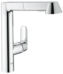 Смеситель для кухни с выдвижной лейкой K7 поворотный излив, Grohe 32176000 Grohe