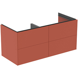 Модуль под раковину Conca 120х50,5х55 см, 4 ящика, матовый закат, система push-to-open, Ideal Standard T5517Y3 Ideal Standard