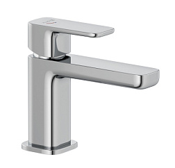 Смеситель для умывальника Renon неповоротный излив, с донным клапаном, холодный старт, Kludi 422670575 Kludi