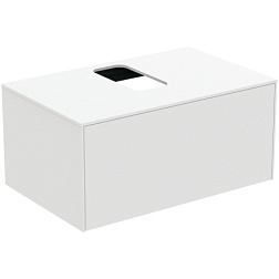 Модуль под раковину Conca 80х50,5х37 см, белый матовый, система push-to-open, Ideal Standard T3929Y1 Ideal Standard