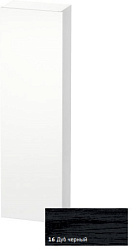Шкаф-колонна DuraStyle 40х24х140 см, фронт - дуб чёрный, корпус -  белый матовый, левый, подвесной монтаж, Duravit DS1218L1618 Duravit