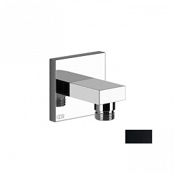 Шланговое подключение Rettangolo хром / чёрный, Gessi 20169-299 Gessi