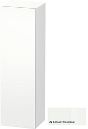 Шкаф-колонна DuraStyle 40х36х140 см, фронт - белый глянцевый, корпус -  белый матовый, правый, подвесной монтаж, Duravit DS1219R2218 Duravit