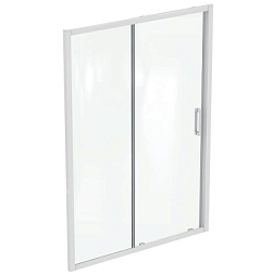 Душевая дверь в нишу Connect 2 130х195 см, реверсивная, 6 мм, белый профиль, Ideal Standard K968501 Ideal Standard