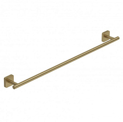 Горизонтальный полотенцедержатель Vela S 60 см, брашированное, золото, Kludi 25979N0 Kludi