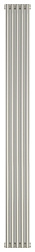 Отопительный дизайн-радиатор Эстет 22,5х180 см, 5 секций, матовый белый, двухрядный глухой, Сунержа 30-0302-1805 Сунержа