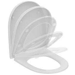 Сиденье для унитаза I.LIFE O дюропласт, с микролифтом, быстросъемное, Ideal Standard T572201 Ideal Standard