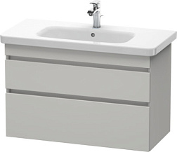 Модуль под раковину DuraStyle 93х44,8х61 см, бетонно-серый матовый, Duravit DS648200707 Duravit