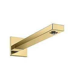 Настенный кронштейн для верхнего душа Square золото, Hansgrohe 27694990 Hansgrohe
