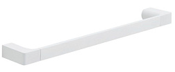 Горизонтальный полотенцедержатель Pirenei 45 см, матовый, нержавеющая сталь, цвет белый, Gedy PI21/45(02) Gedy