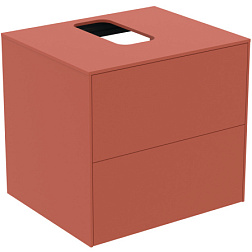 Модуль под раковину Conca 60х50,5х55 см, матовый закат, система push-to-open, Ideal Standard T3940Y3 Ideal Standard