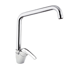 Смеситель для кухни Cucina с высоким U-образным изливом, поворотный излив, Remer F422U Remer