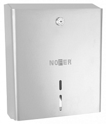 Диспенсер для туалетной бумаги Nofer глянцевая нержавеющая сталь, Nofer 05103.B Nofer